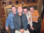 Click to view big image Chris Beirne, Alan Blake, Tony Hancock, Laurence Dempsey. July '04